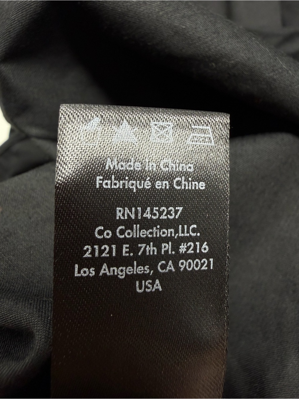 CO Essentials Tiered Midi Dress Sleeveless Cotton Black Size L - Picture 9 of 10